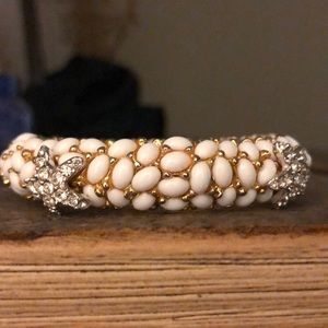Kenneth jay lane crystal starfish bracelet